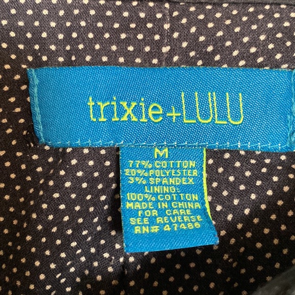 Trixie and Lulu lightweight, dark denim jacket. - Picture 8 of 8